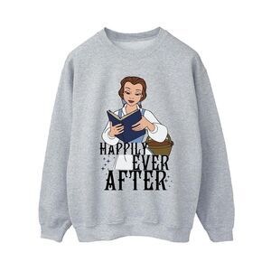Beauty And The Beast Womens/Ladies Happily Ever After Reading Sweatshirt / Sport